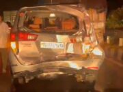 మాసాయిపేట శివారులోని 44 జాతీయ రహదారిపై రోడ్డు ప్రమాదం