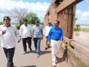 నారింజ ప్రాజెక్ట్ ను సందర్శించిన ఇరిగేషన్ ఈఈ