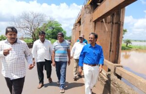 నారింజ ప్రాజెక్ట్ ను సందర్శించిన ఇరిగేషన్ ఈఈ