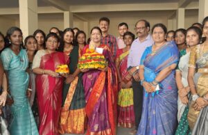 బతుకమ్మ సంబరాలల్లో ప్రభుత్వ డిగ్రీ కళాశాల