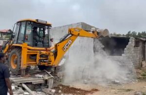 గాజులరామారం ప్రభుత్వ భూమిలో ఆక్రమణలపై హైడ్రా కొరడా