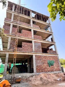 299 డివిజన్ కండ్లకొయ్యలో నిర్మిస్తున్న అక్రమణీర్మణం