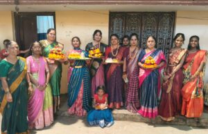 కుత్బుల్లాపూర్ గ్రామంలో సద్దుల బతుకమ్మ పండుగ