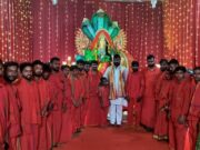 నవరాత్రుల సందర్బంగా ప్రత్యేక పూజ కార్యక్రమాల్లో పాల్గొన్న బొంగునూరి కిషోర్ రెడ్డి