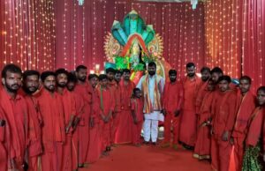 నవరాత్రుల సందర్బంగా ప్రత్యేక పూజ కార్యక్రమాల్లో పాల్గొన్న బొంగునూరి కిషోర్ రెడ్డి