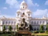 22ఏ భూములపై మండలిలో రగడ.. పోడియం వద్ద బీఆర్ఎస్ సభ్యుల నిరసన.. వాకౌట్
