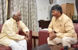 హైదరాబాద్లో సీఎం చంద్రబాబుతో బండారు దత్తాత్రేయ భేటీ