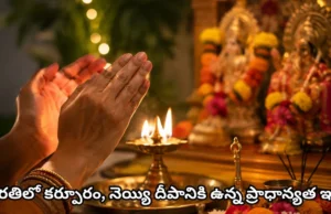 హారతి తీసుకున్న తర్వాత చేతులను కళ్లకు ఎందుకు తాకిస్తారు? దీని వెనుక ఉన్న ఆధ్యాత్మిక అర్థం ఇదే!